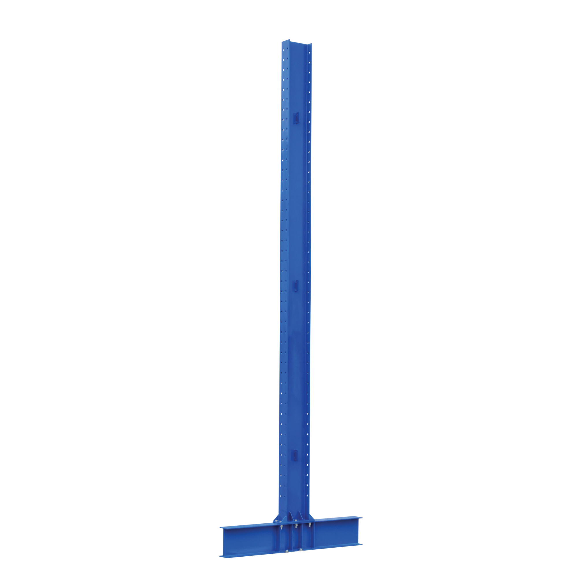 Vestil Heavy-Duty Double-Sided Cantilever Upright - 14ft., 168in. Height, 5in. Width, 58in. Depth, Adjustable Arms, Model# HDU-C-14-24